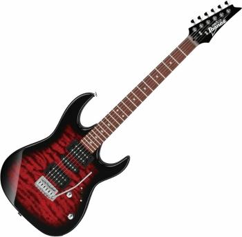 Ibanez GRX70QA-TRB Transparent Red Burst Elektrická kytara