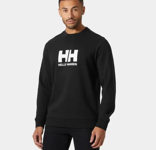 Mikina Helly Hansen HH Logo Crew Sweatshirt Black - 2XL