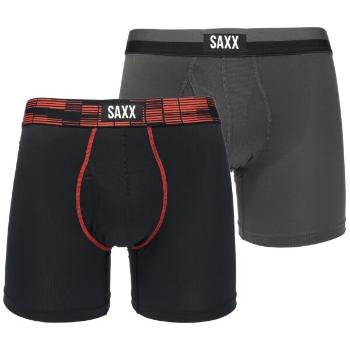 SAXX SPORT MESH 2PK Pánské boxerky, černá, velikost