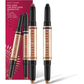 Bobbi Brown Holiday Dual-Ended Long-Wear Cream Shadow Stick Set dárková sada na oči 2 ks