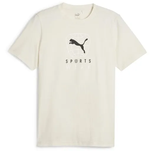 Puma BETTER SPORTSWEAR  TEE Pánské triko, béžová, velikost