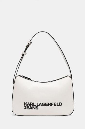 Kabelka Karl Lagerfeld Jeans bílá barva, 246J3053