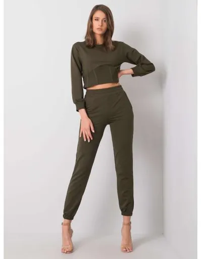 Dámská souprava Odille RUE PARIS khaki