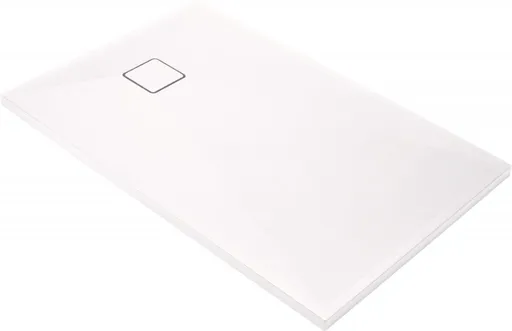 DEANTE Correo Granitová sprchová vanička, obdélníková bílá, 100x90 cm KQR_A45B