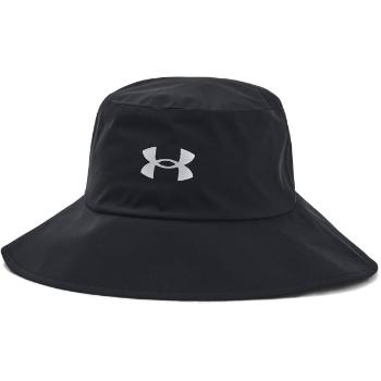 Under Armour DRIVER RAIN BUCKET Unisex klobouk, černá, velikost