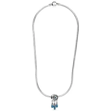 Had řetízek stříbrný 3mm s přívěskem - lapač snu (16282)