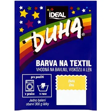 DUHA barva na textil žlutá 15 g (3045200475118)