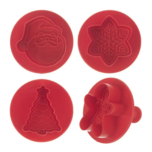 Vykrajovačka s pístem Vánoce 4 ks - ORION