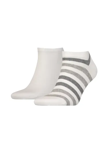 Tommy Hilfiger pánské bílé ponožky 2 pack 382000001 43