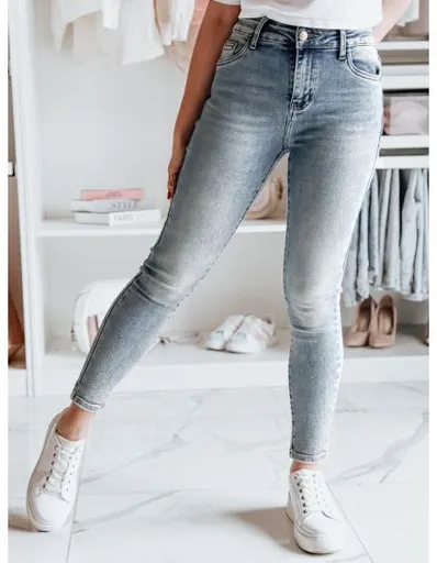 Dámské džínové kalhoty PEARLYME modré