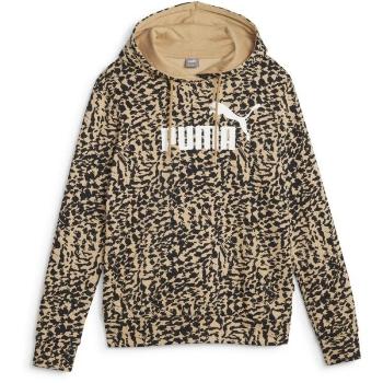 Puma ESSENTIALS+ ANIMAL HOODIE Dámská mikina s kapucí, černá, velikost