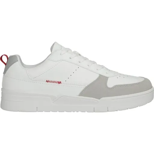 ALPINE PRO ASSIS Pánská vycházková obuv, bílá, velikost