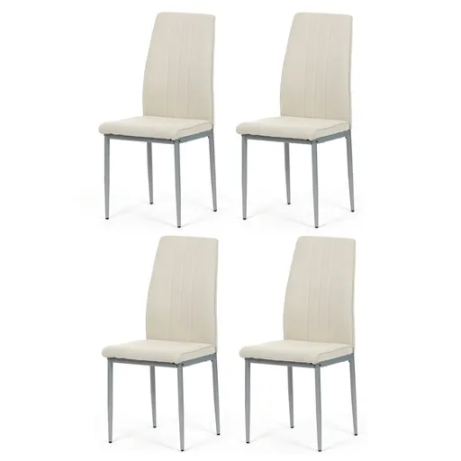 Sada jídelních židlí DCL-379 CRM2, 4 ks