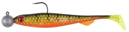 Fox rage gumová nástraha loaded slick shad uv natural perch - 9 cm 10 g