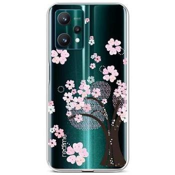 TopQ Kryt Realme 9 Pro silikon Cherry Tree 73090 (Sun-73090)