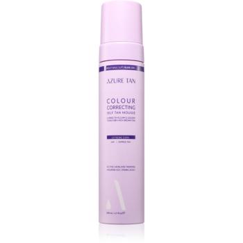 Azure Tan Violet Base samoopalovací pěna na tělo odstín Extreme Dark 200 ml