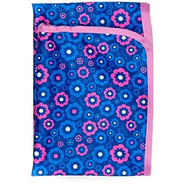Bobánek Přebalovací podložka Modré květiny 75 × 75 cm (31PP)
