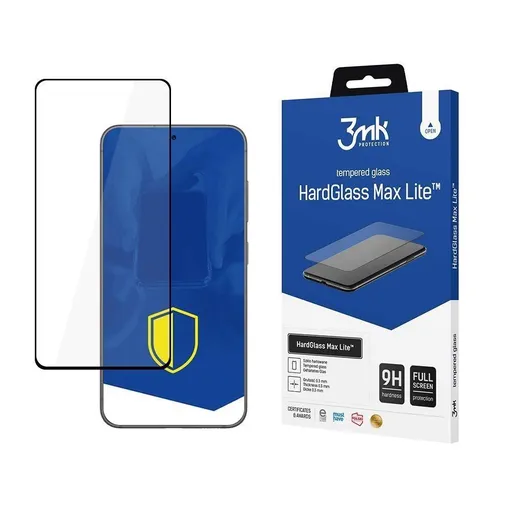 3mk tvrzené sklo HardGlass Max Lite Black pro Samsung Galaxy M34 5G