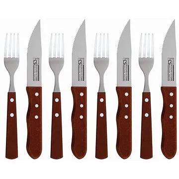CS Solingen Sada steakových příborů Jumbo nerez 8 ks CS-070212 (CS-070212)