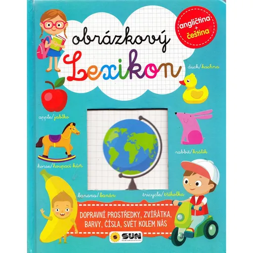 SUN Obrázkový lexikon - první slůvka ANJ+CZ