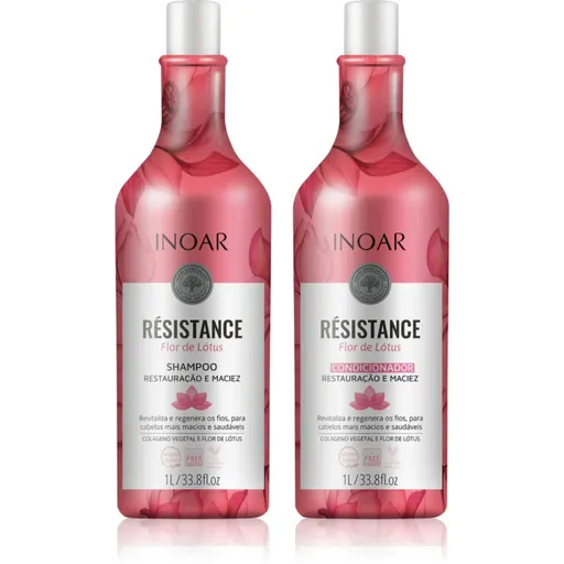 INOAR Résistance Flor de Lótus sada pro oslabené vlasy