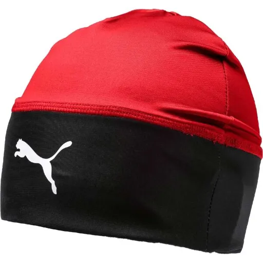 Puma LIGA BEANIE Čepice, červená, velikost UNI