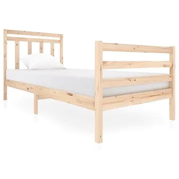 Rám postele masivní dřevo 90 × 200 cm, 3100639 (3100639)