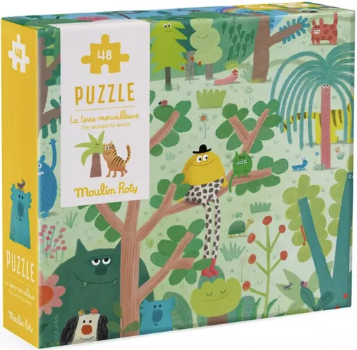 MOULIN ROTY Puzzle Báječný svět Šmakounů - 48 pcs