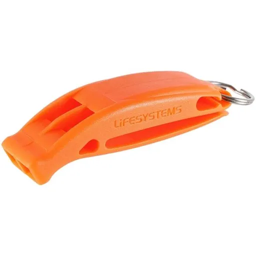 LIFESYSTEMS SAFETY WHISTLE Píšťalka, oranžová, velikost