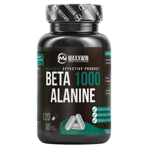 MAXXWIN Beta Alanine 1000 - 120 kapslí