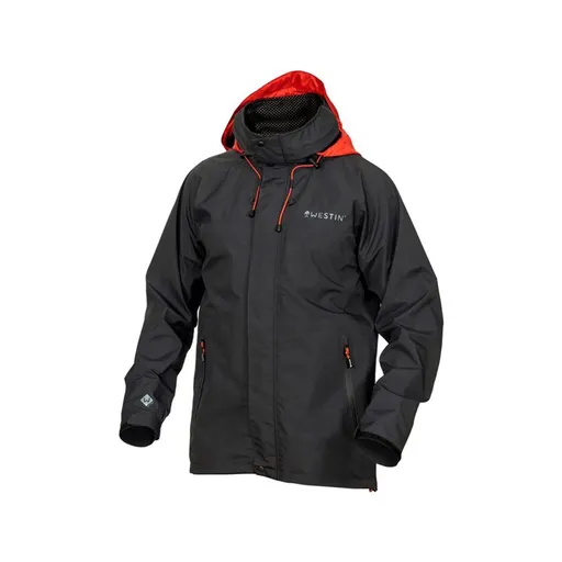 Westin rybářská bunda W6 Rain Jacket Steel Black - L,Westin rybářská bunda W6 Rain Jacket Steel Black - L