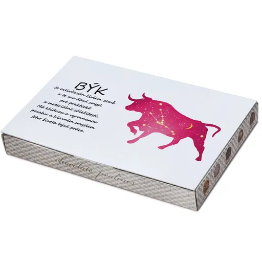 Bonboniéra Býk (21.4. - 21.5.) - červená