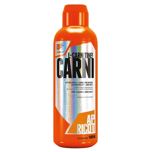Extrifit Carni Liquid 120000mg 1000ml - meruňka