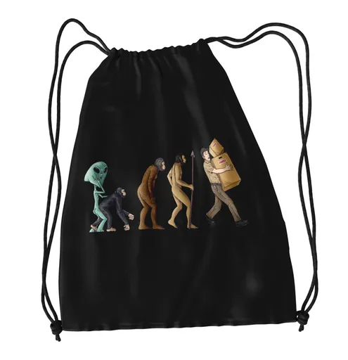 Vak na záda Evoluce kurýra