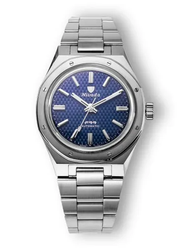 Nivada Grenchen F77 Blue 68001A77 - Bracelet