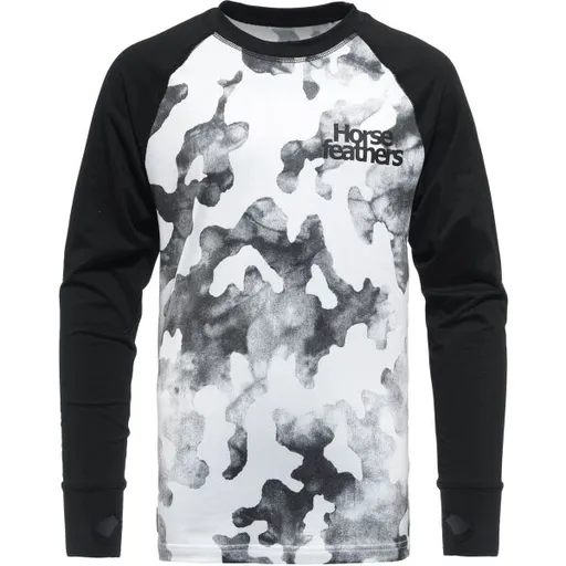 Horsefeathers MATAR SET YOUTH Dětský termo set, bílá, velikost