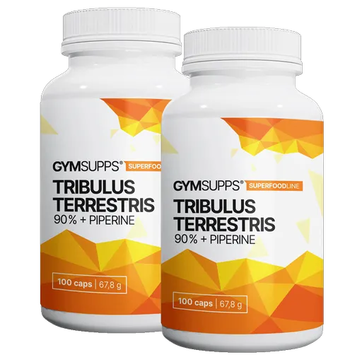Gymsupps Tribulus Terrestris 90% s Piperinem 100 kapslí 1+1