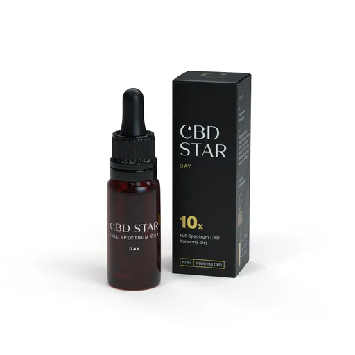 CBD STAR CBD Day olej 10 % Full Spectrum CBD, 10 ml
