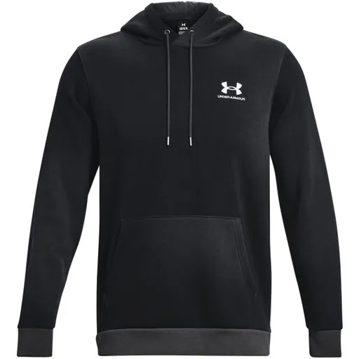 Under Armour ESSENTIAL FLEECE Pánská mikina, černá, velikost S