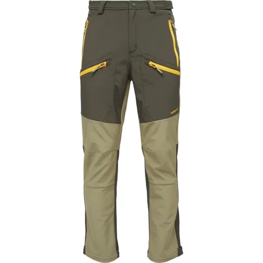 Willard REGNAR Pánské softshellové kalhoty, khaki, velikost XXL