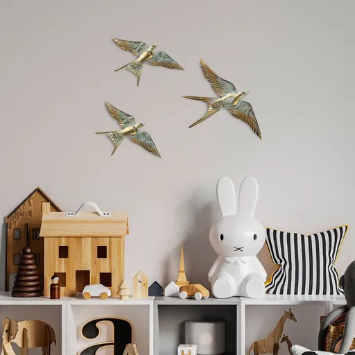 Dekorativní doplněk na zeď Flying Swallow - 1