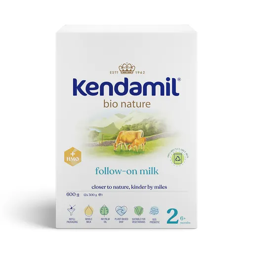 Kendamil 2 BIO Nature Kojenecké pokračovací mléko HMO+ 2x300 g