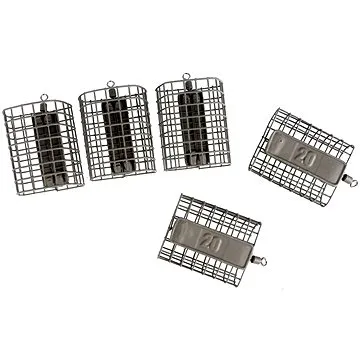 Suretti Krmítko hranaté s obratlíkem 20g 40x25x45mm 5ks (4891223214826)