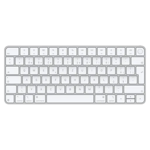 Apple Magic Keyboard Touch ID/Bezdrátová Bluetooth/SK layout/Bílá