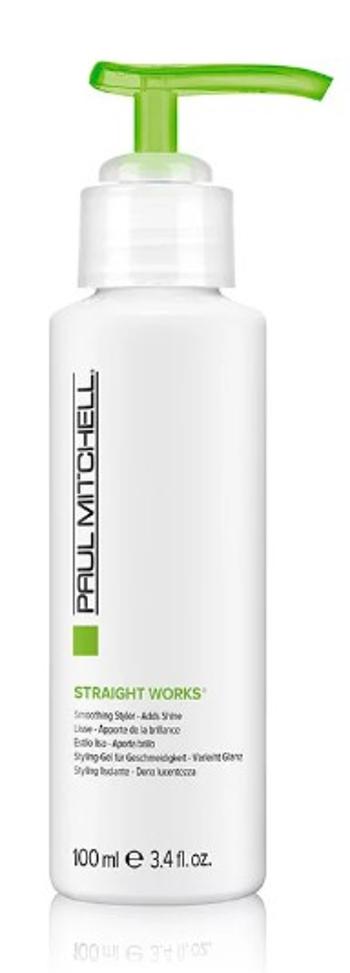 Paul Mitchell Uhlazující gel pro nepoddajné vlasy Smoothing (Straight Works) 100 ml