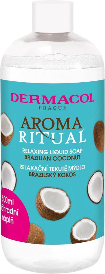 Folyékony szappan DERMACOL Aroma Ritual refill liquid soap - Brazilian Coconut 500 ml