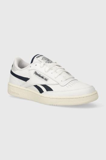 Kožené sneakers boty Reebok Classic Club C bílá barva, 100074211