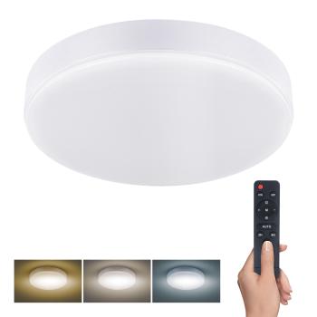 Solight LED stropní svítidlo kulaté 50W CCT s dálkový ovladačem WO799