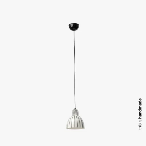 FARO VENICE závěsné svítidlo, bílá s pruhy