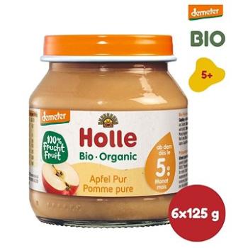 HOLLE BIO 100% jablíčko 6× 125 g (7640104956228)